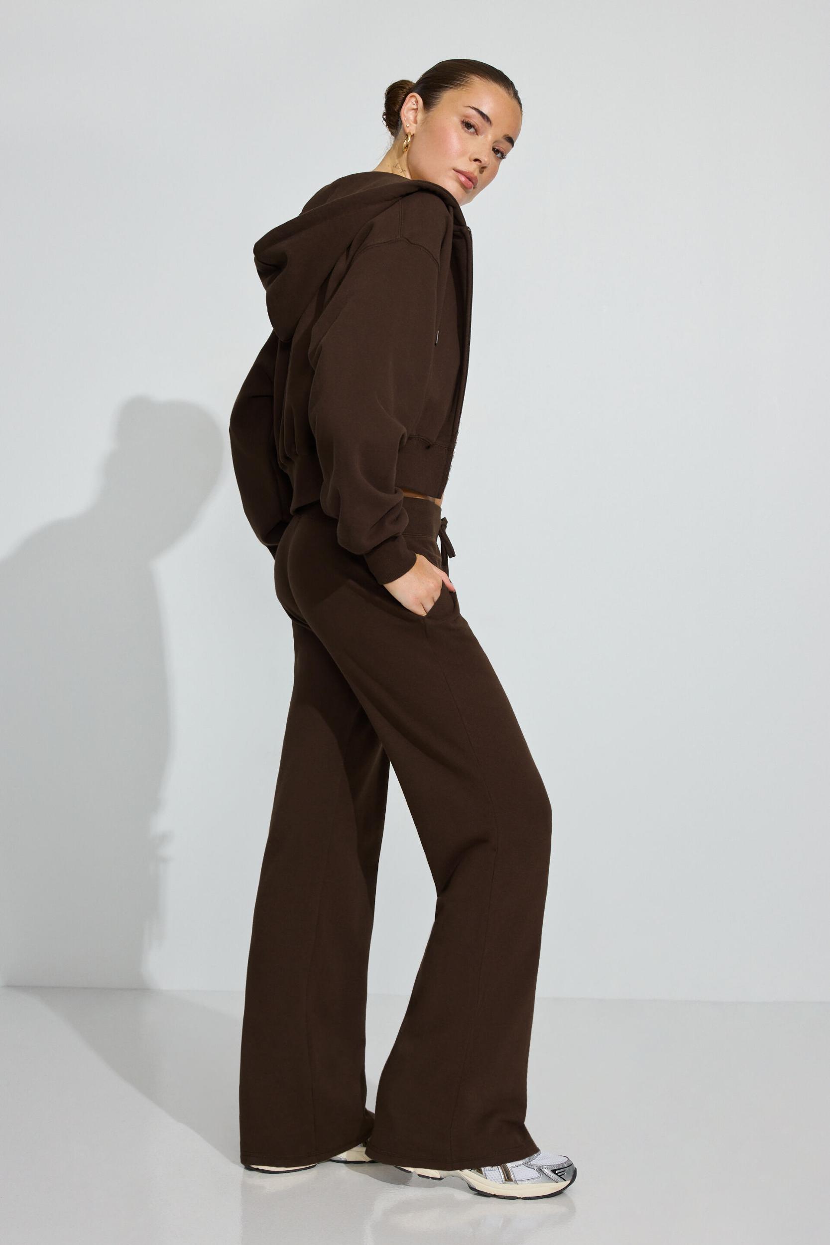 Stretch Terry Bootcut Pants Product Image