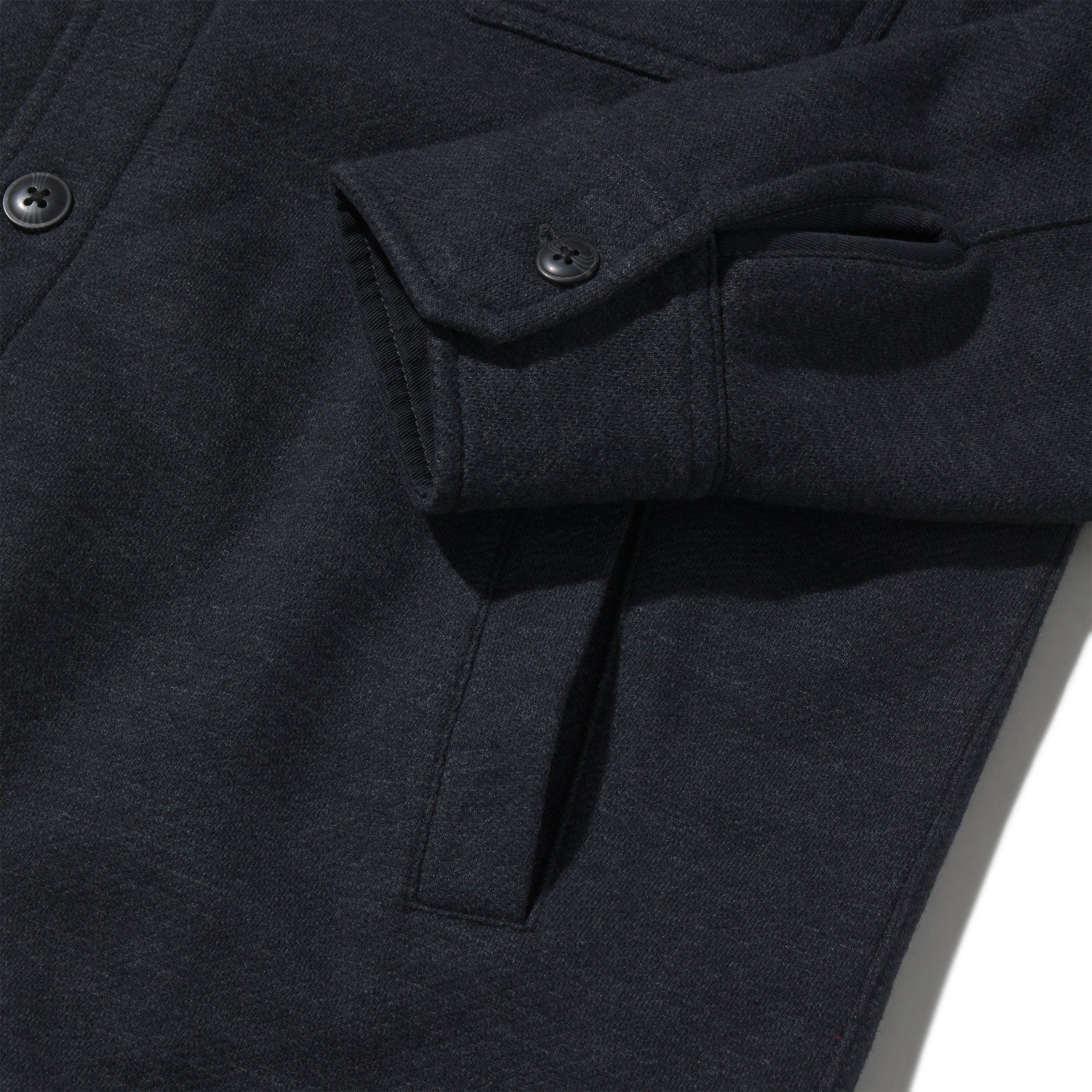 Dunlop Waffle Lined Shirt Jacket - Blue Graphite (Final Sale)* Product Image