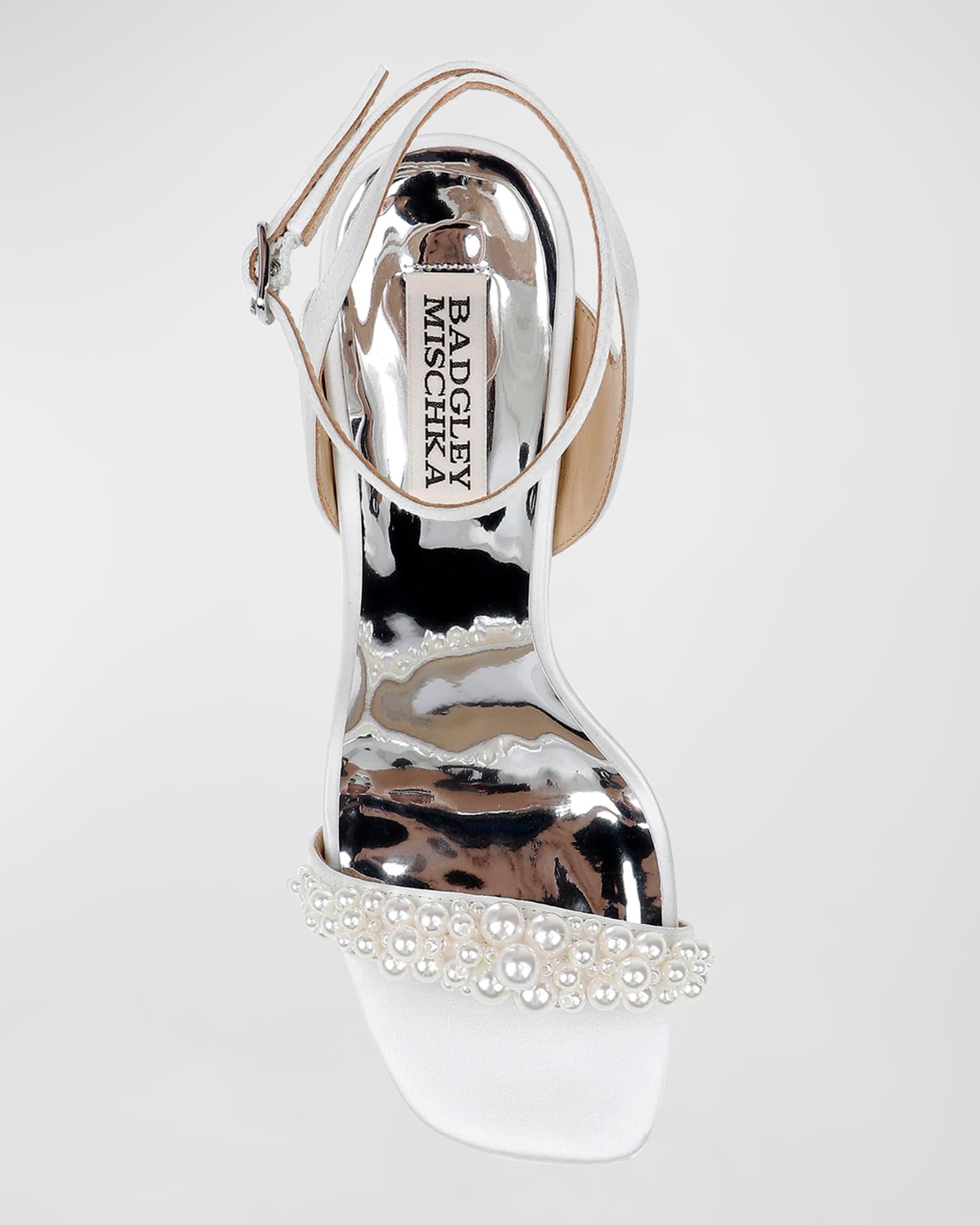 Calida Pearly Ankle-Strap Silk Sandals Product Image