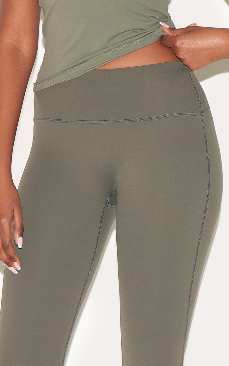 Dark Olive Ultimate Sculpt High Waist Flare Yoga Pants Product Image
