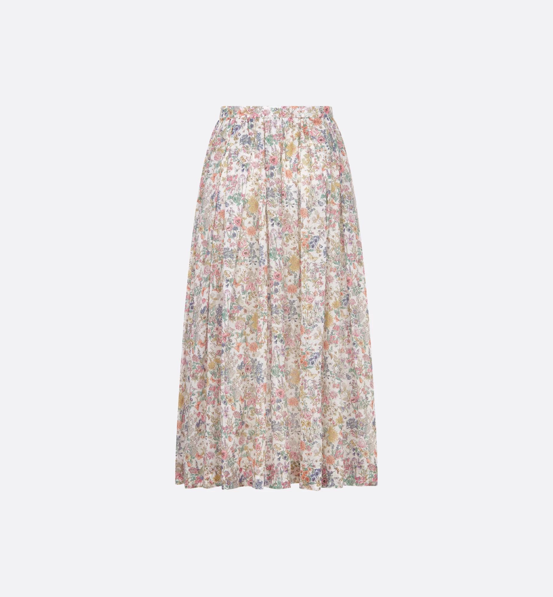 Mid-Length Flared Skirt Product Image