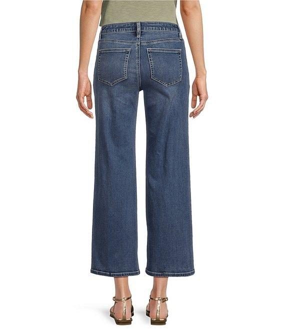 Tommy Bahama Indigo High Rise Wide Leg Cropped Jean Product Image