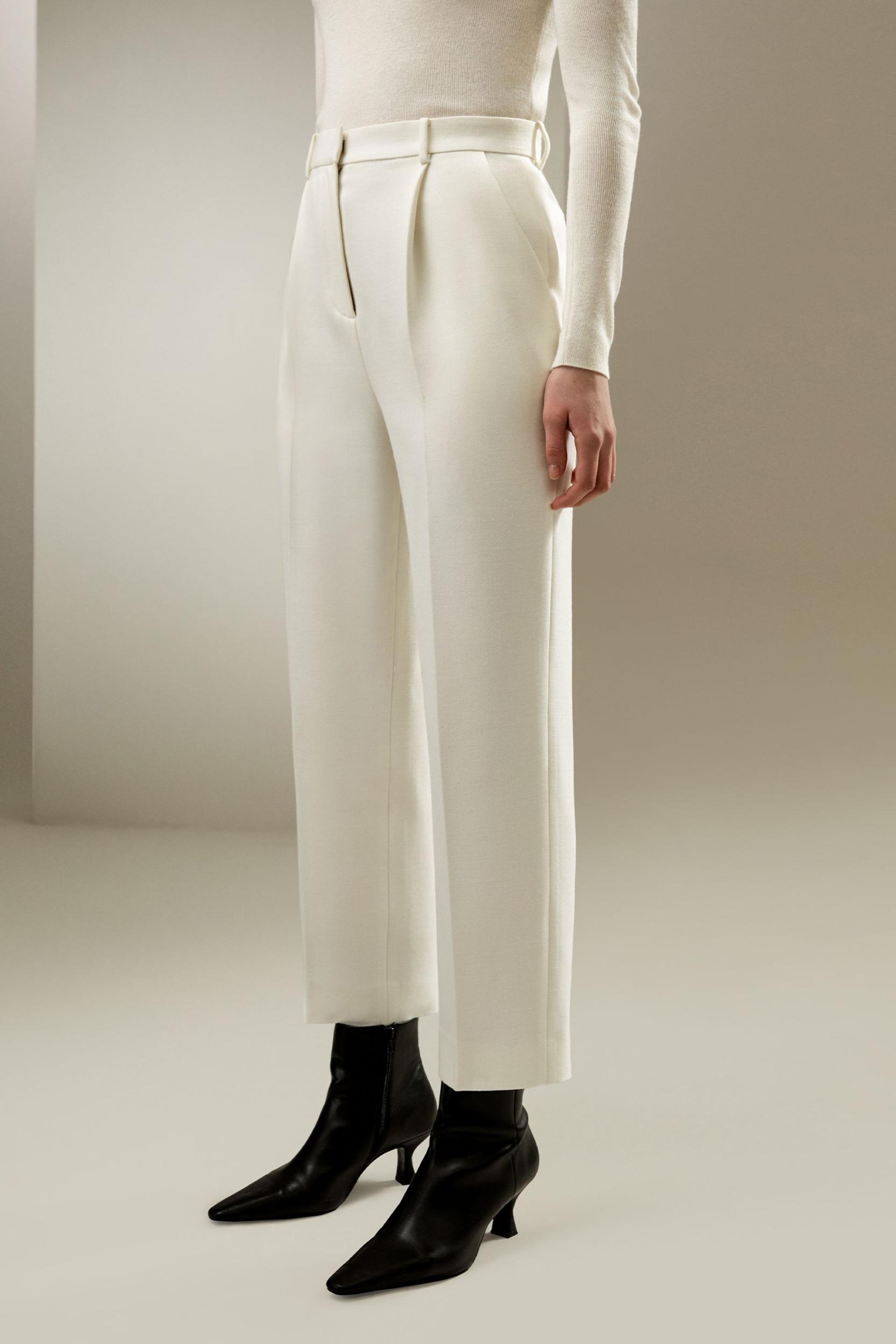 Medium Rise Business Trousers Product Image
