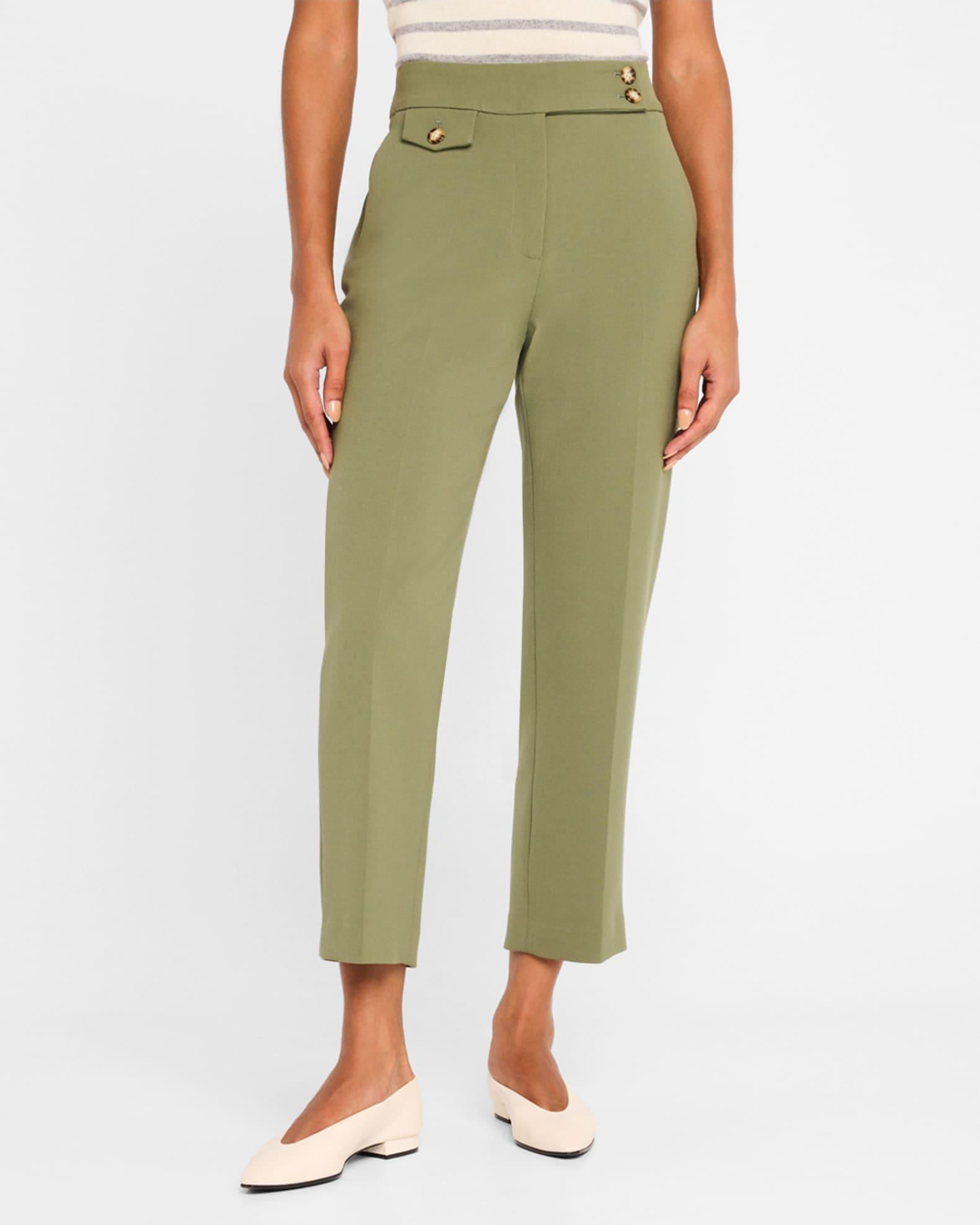 Renzo Straight Crop Pants Product Image