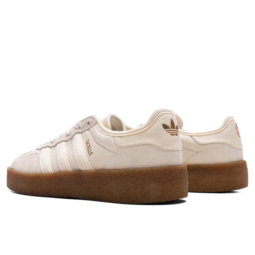 Adidas x CLOT Gazelle by Edison Chen - Cream White/Cloud White/Gold Metallic Male Product Image