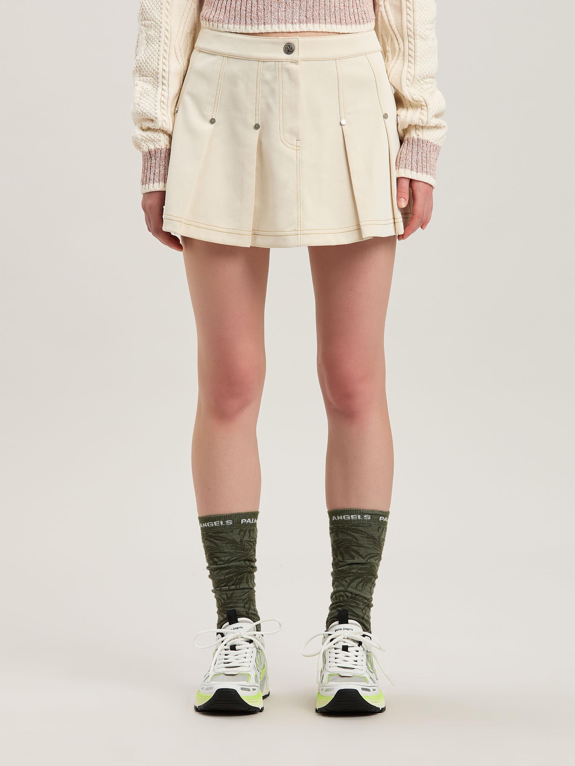 VINTAGE PLEATED MINI SKIRT Product Image