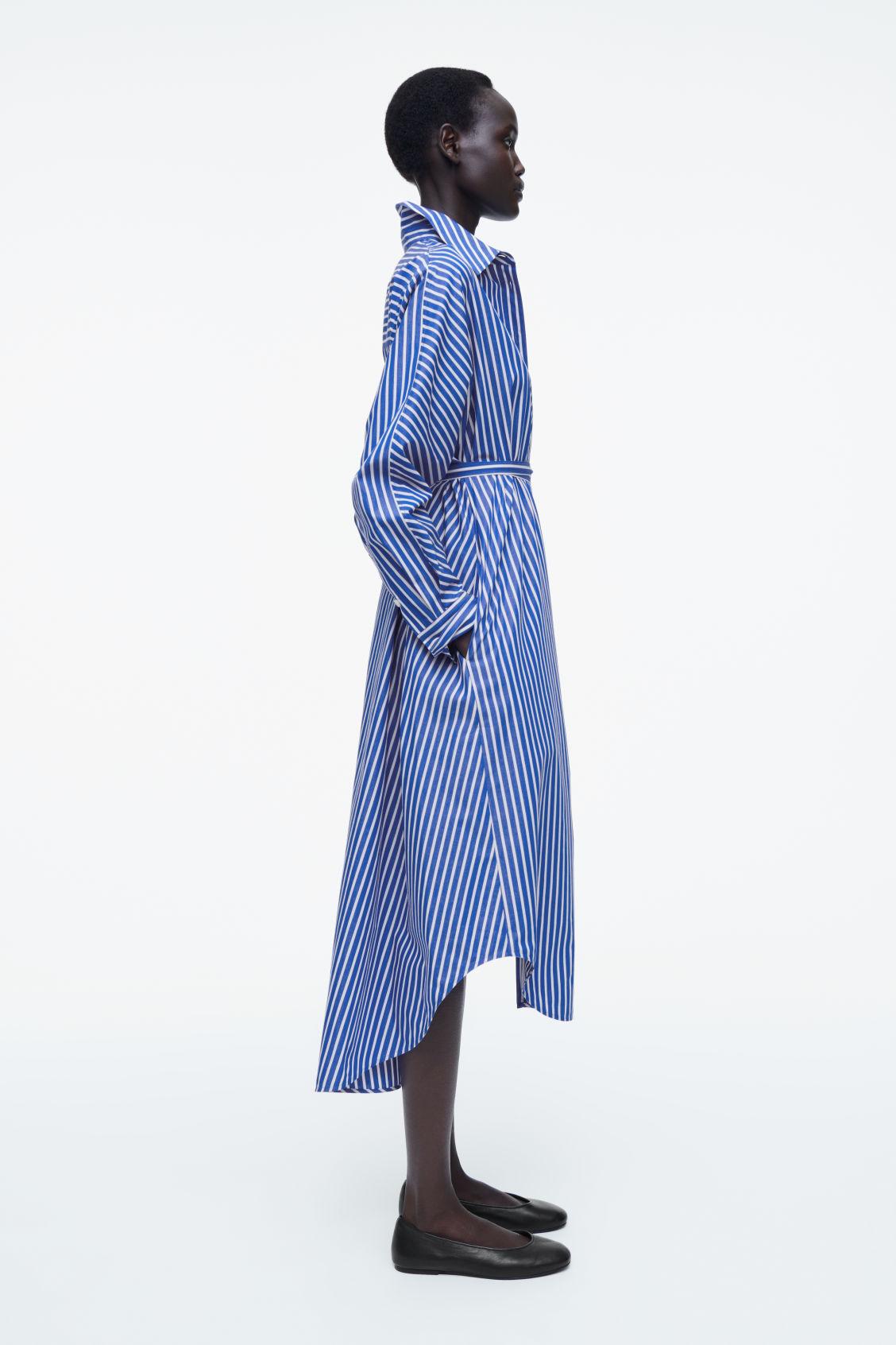 RELAXED COTTON SHIRT DRESS Product Image