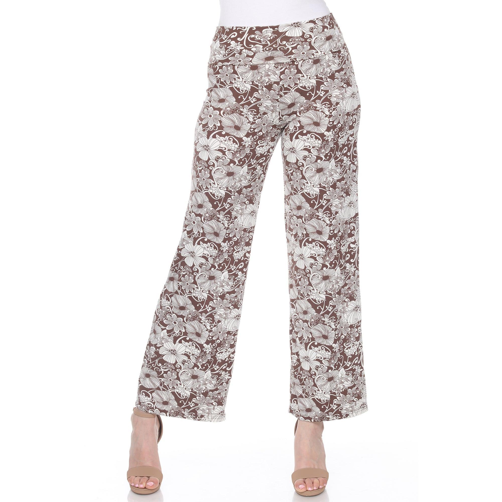 Floral Paisley Palazzo Pants Product Image