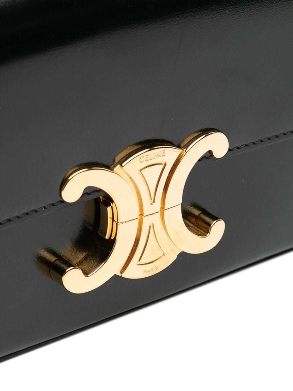 2023 Shiny Calfskin Triomphe Claude Chain shoulder bag Product Image