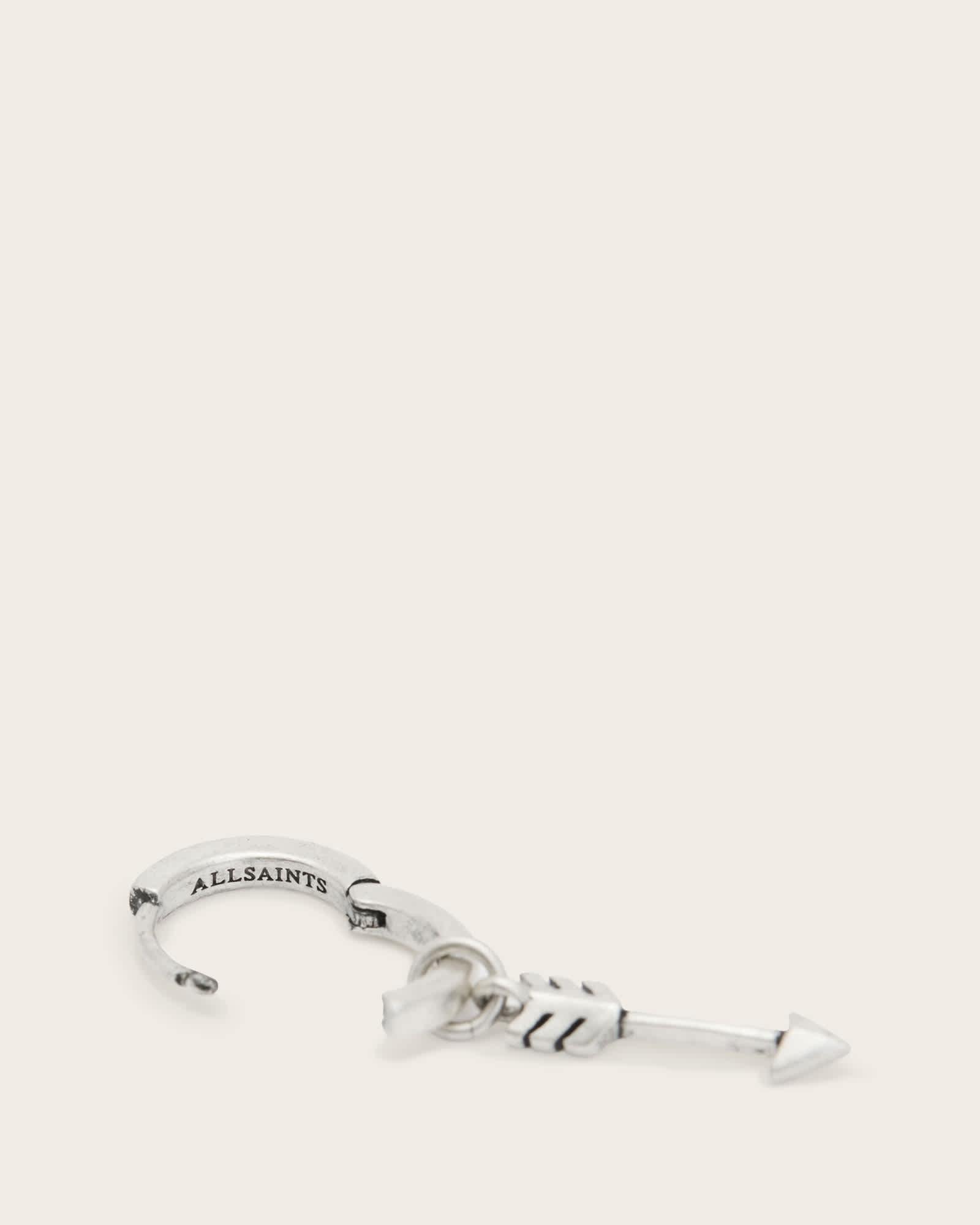Lia Chunky Necklace WARM SILVER | ALLSAINTS US Product Image