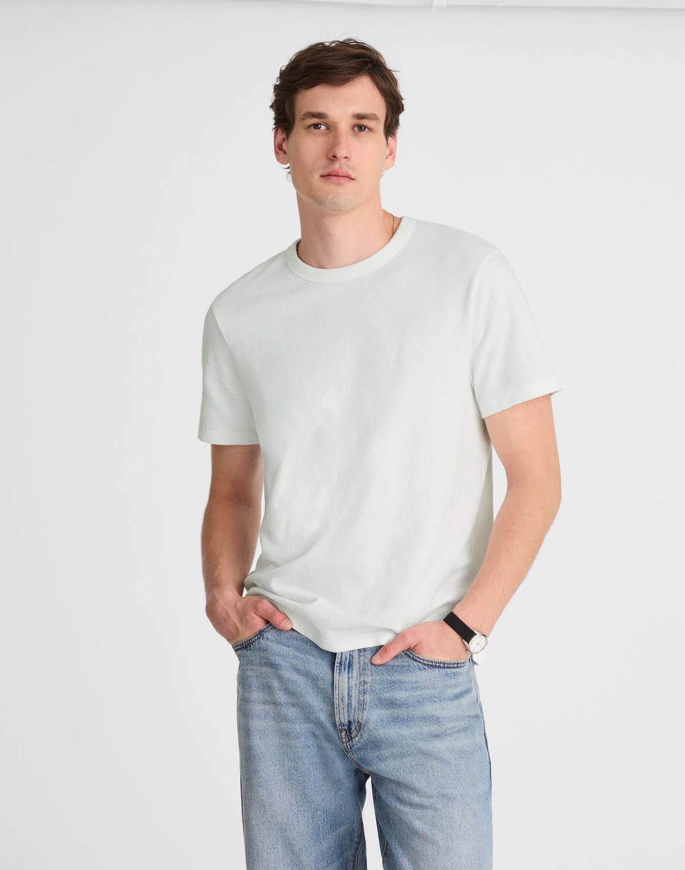 Heavyweight Slub Cotton Tee Product Image