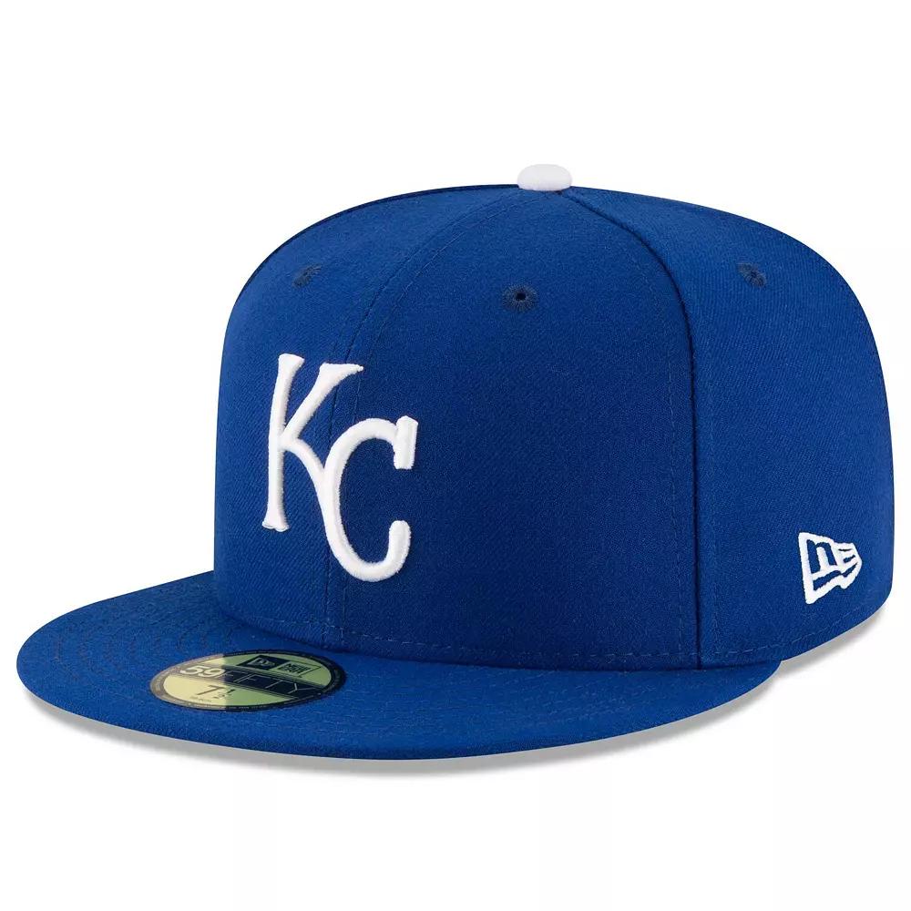 New Era New Era Royals 59Fifty Authentic Cap - Adult Royal/White Product Image
