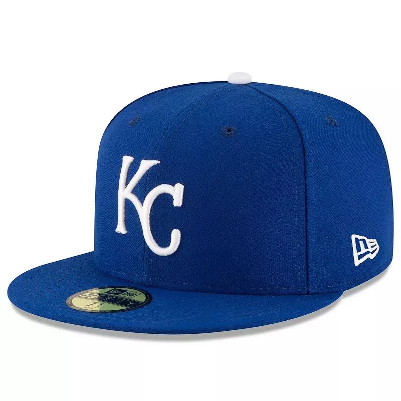 New Era New Era Royals 59Fifty Authentic Cap - Adult Royal/White Product Image