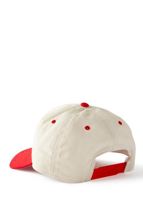 Cotton On Men's 5 Panel Hat in Bone Cherry Red Cascadia at Nordstrom Product Image