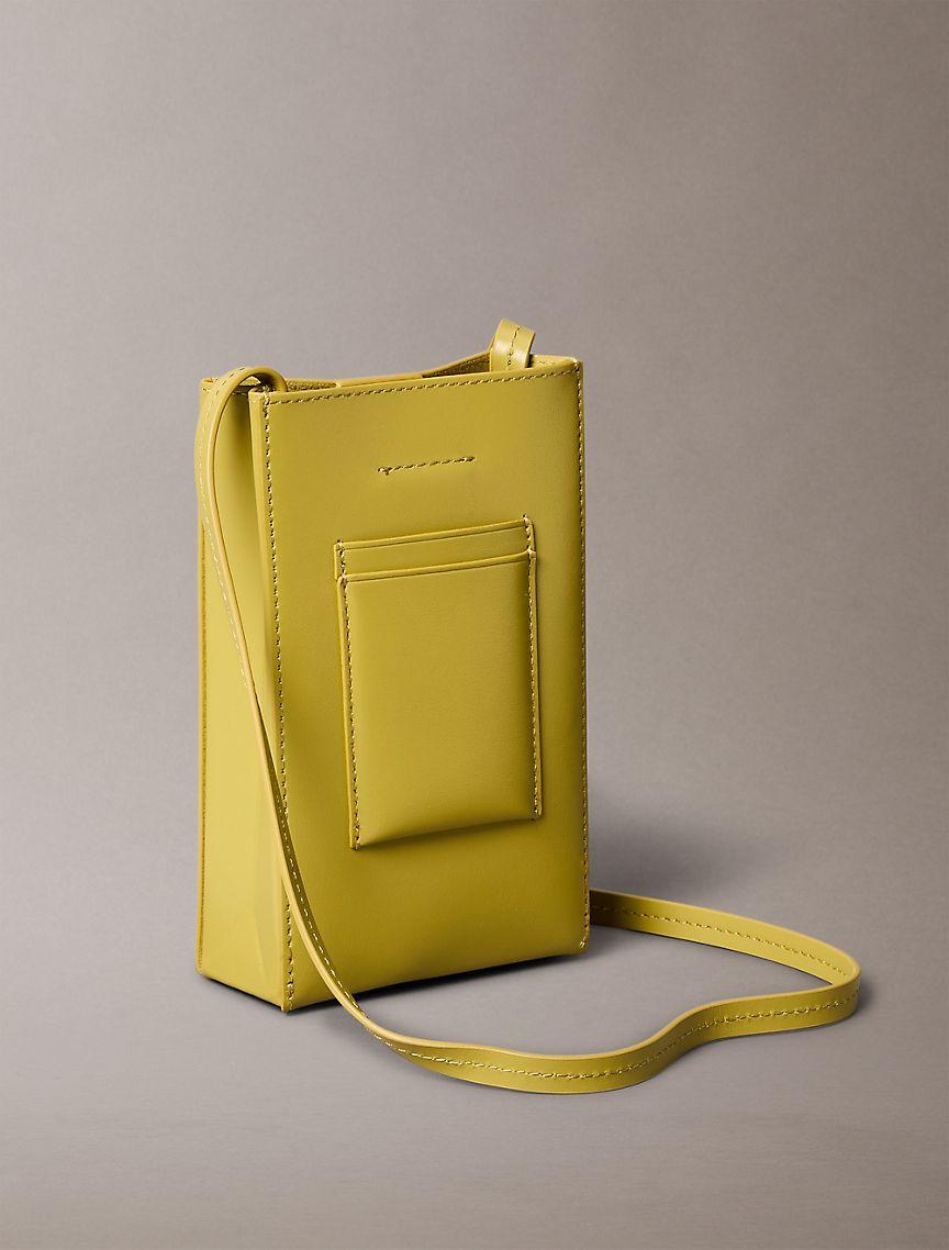 Line Mini Leather Crossbody Bag Product Image