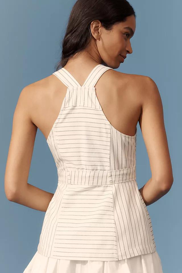 Maeve Sleeveless Square-Neck Overall Top Product Image