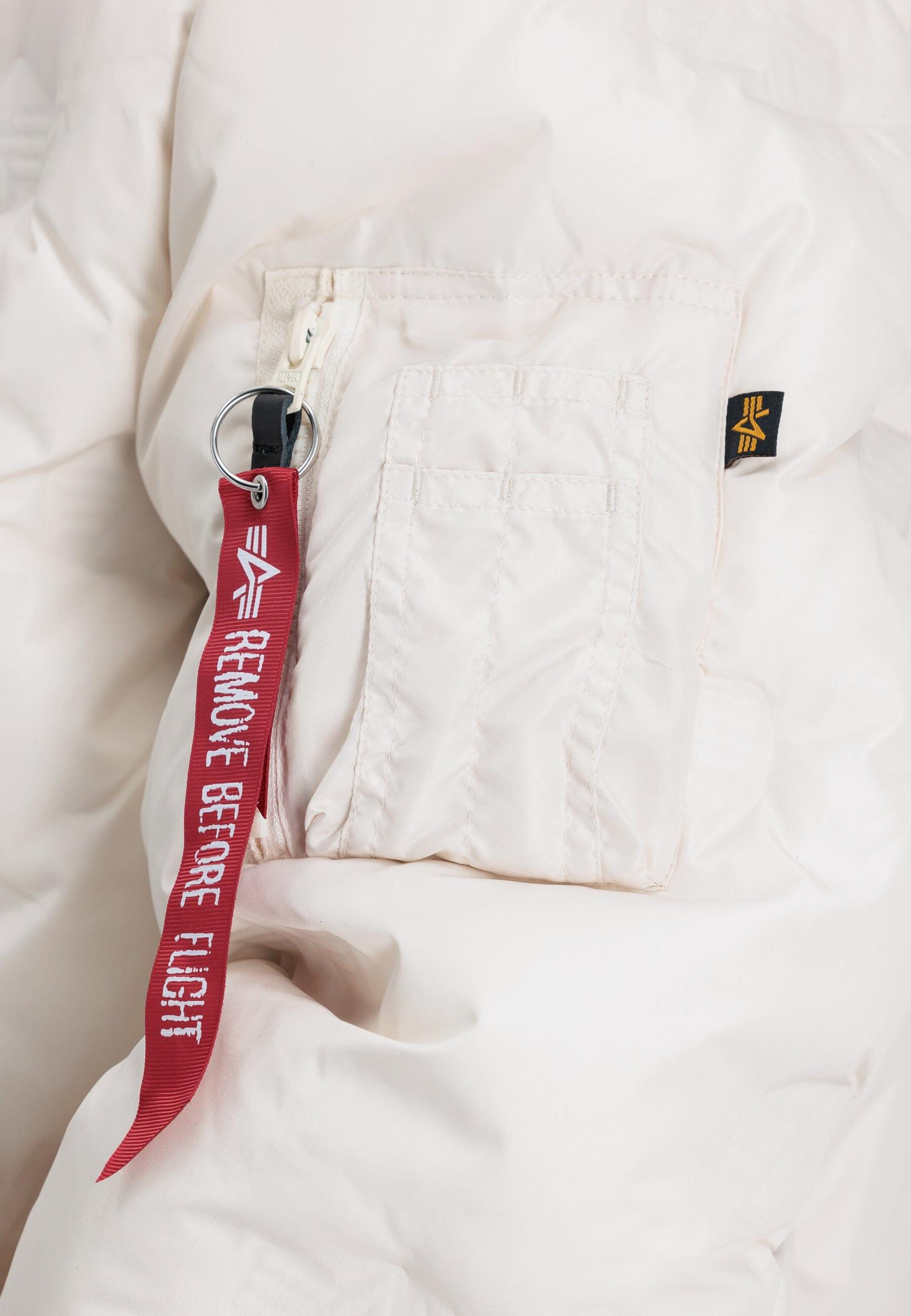 HOODED LOGO PUFFER Male Product Image