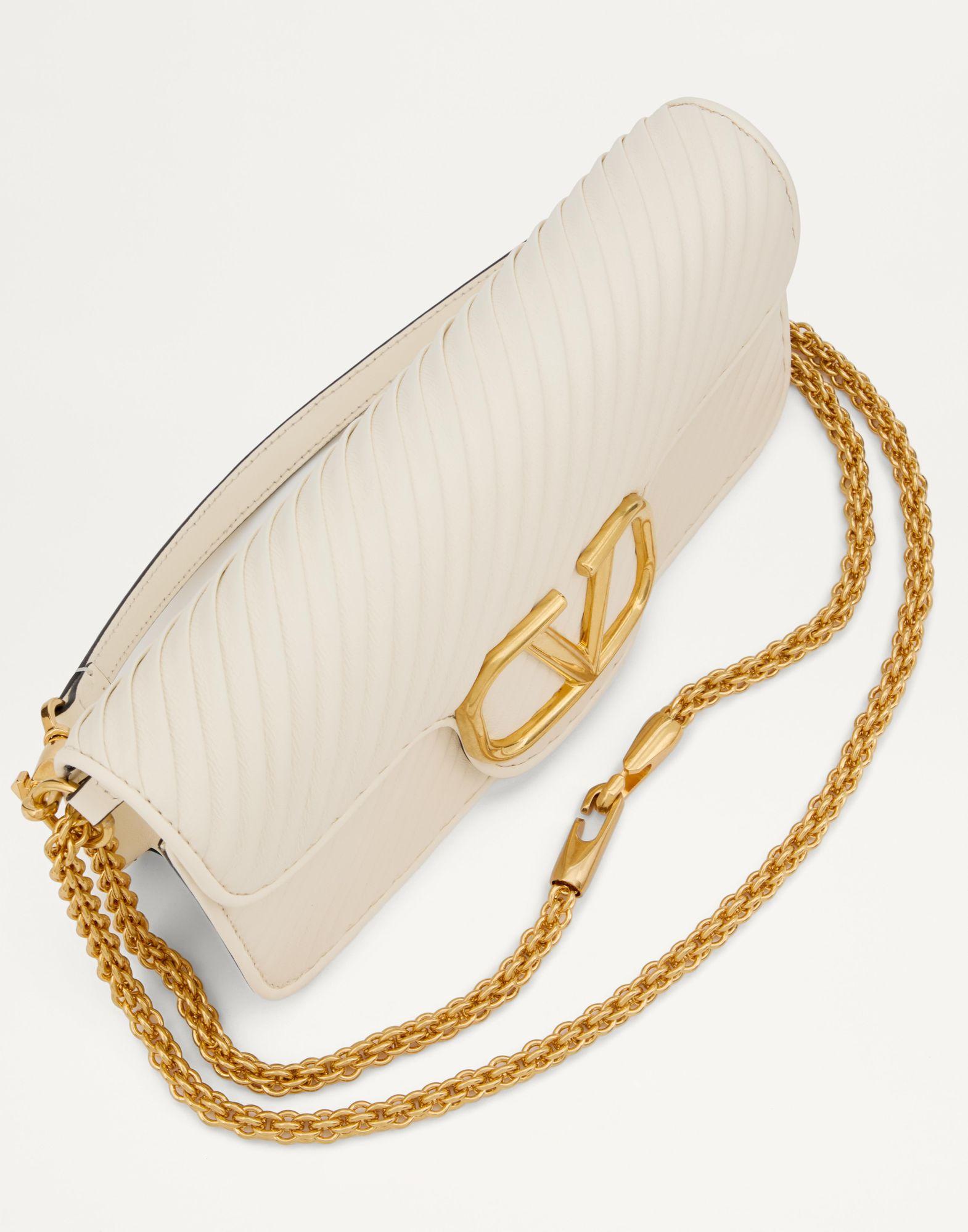 Valentino Garavani Locò Shoulder Bag In Pleated Nappa Product Image