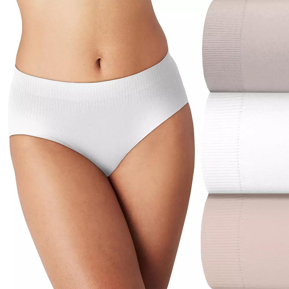 Bali Comfort Revolution 3-Pack Modern Seamless Brief Underwear DFMSB3, Women's,  Product Image