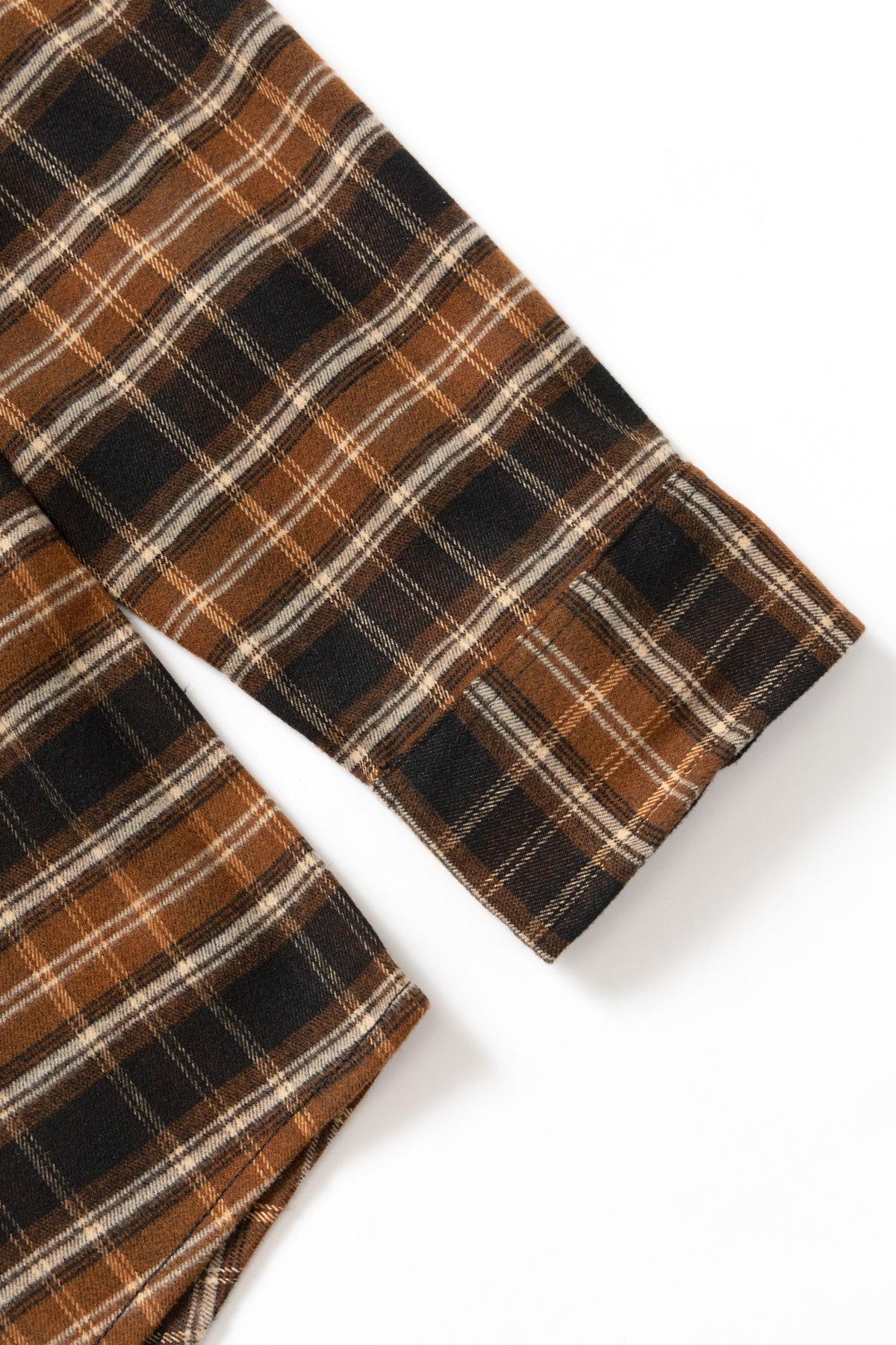 Okonkwo MFG - Plaid Shirt - Brown Product Image