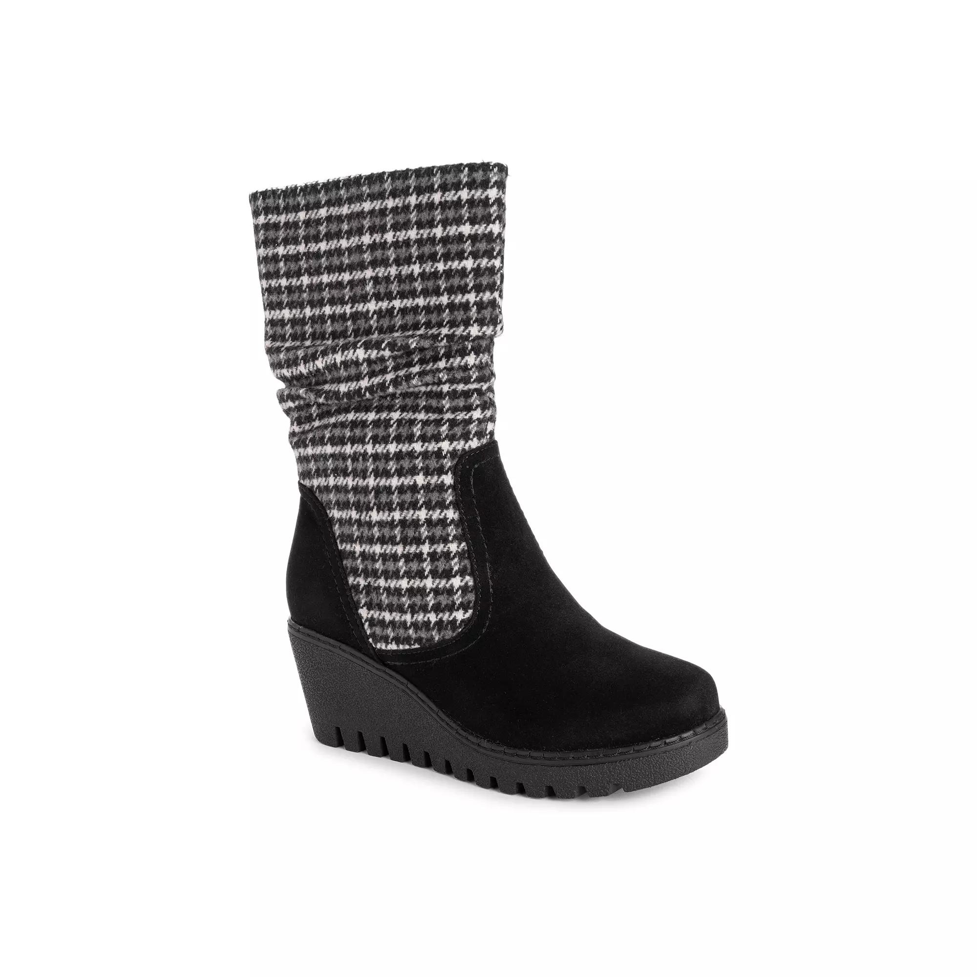 MUK LUKS Vermont Stowe Women's Wedge Boots,  Product Image