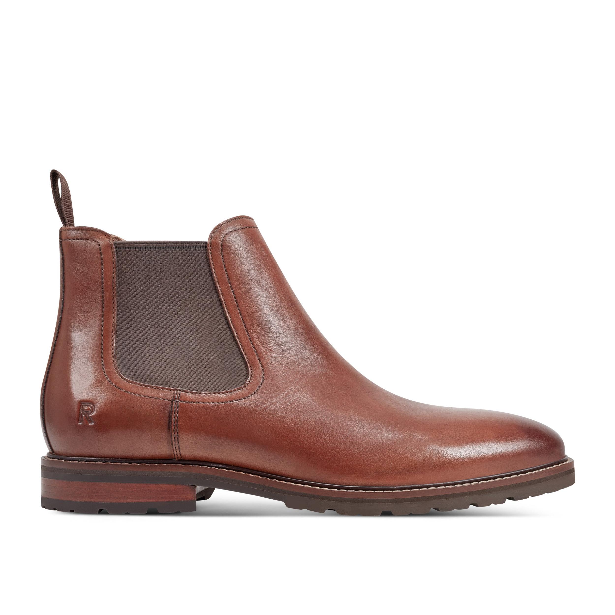 Men's Cassius Slip-on Almond Toe Boots Product Image