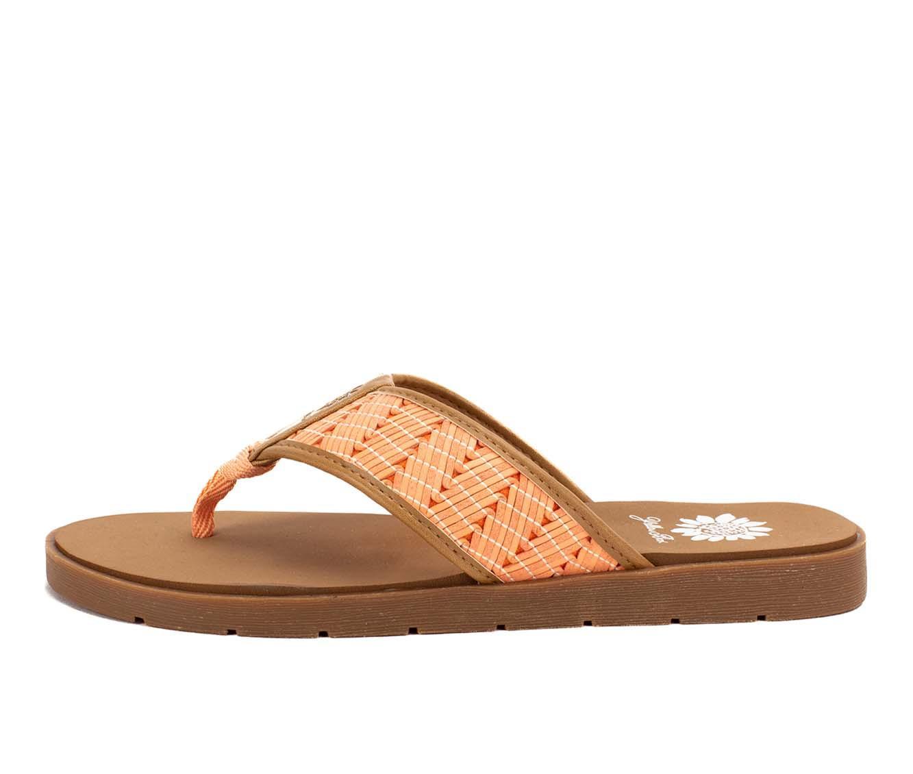 Women's Yellow Box Fellow Flip-Flops Product Image