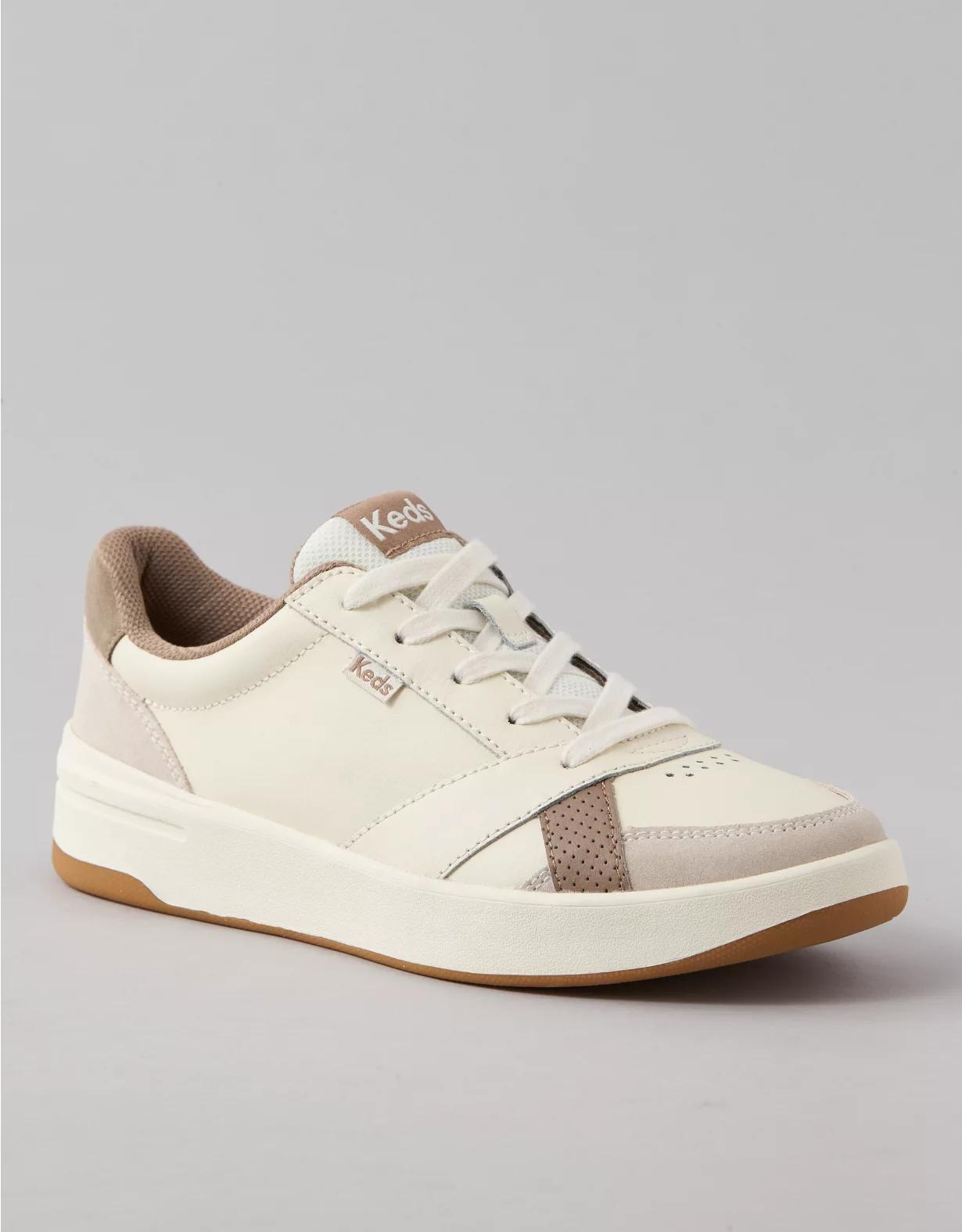 Keds The Court Leather Lace-Up Sneaker Product Image