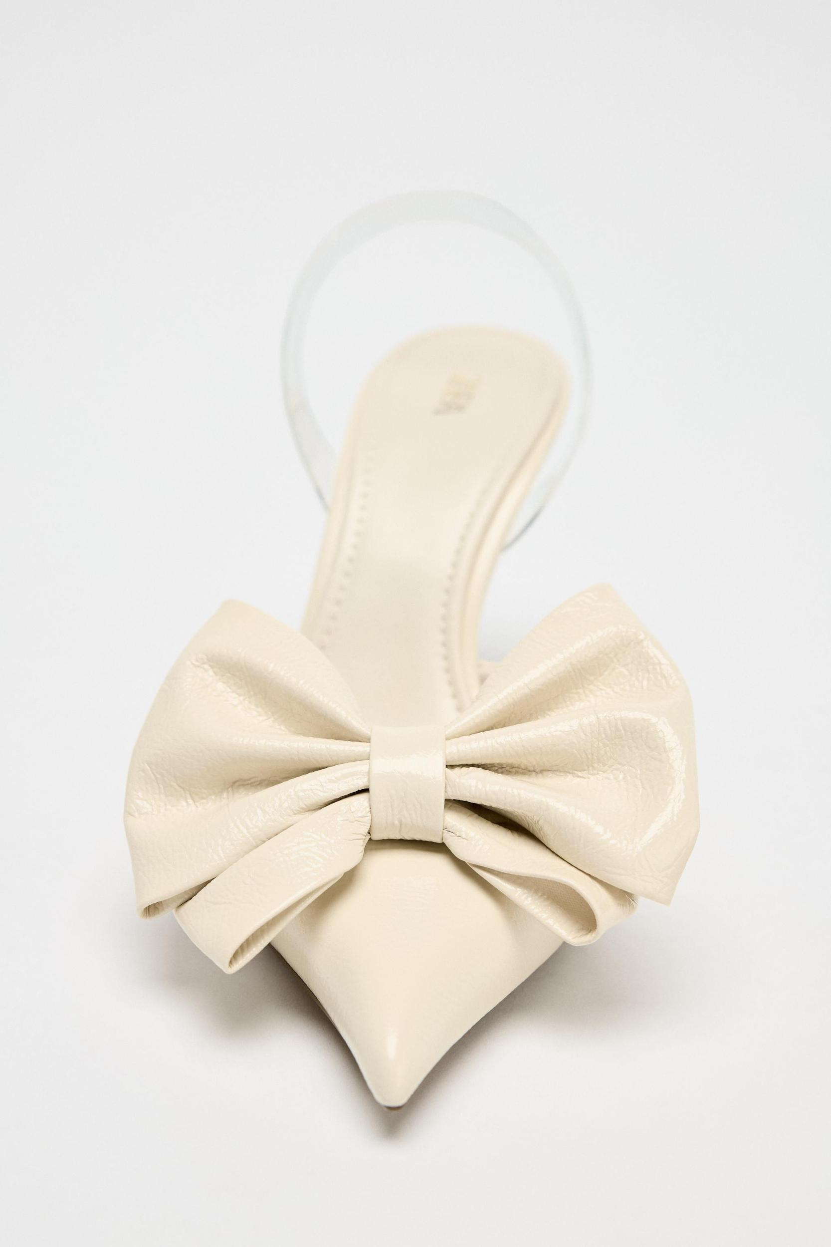 SLING BACK BOW HEELS Product Image