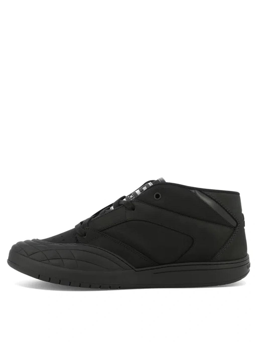 Black Skate Nubuck Sneakers Product Image