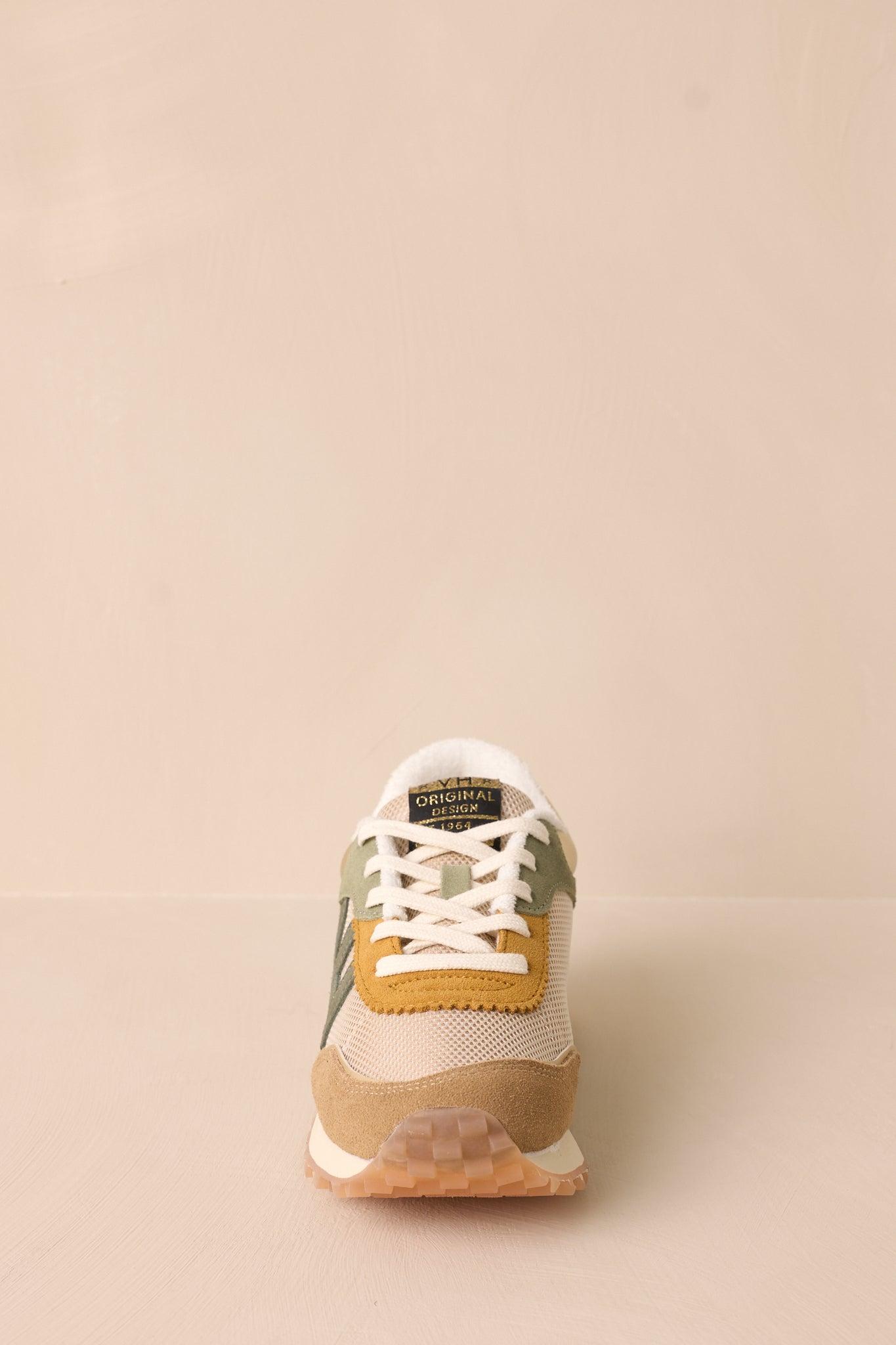 Vintage Havana Cosmic Camel Olive Multi Sneakers Product Image