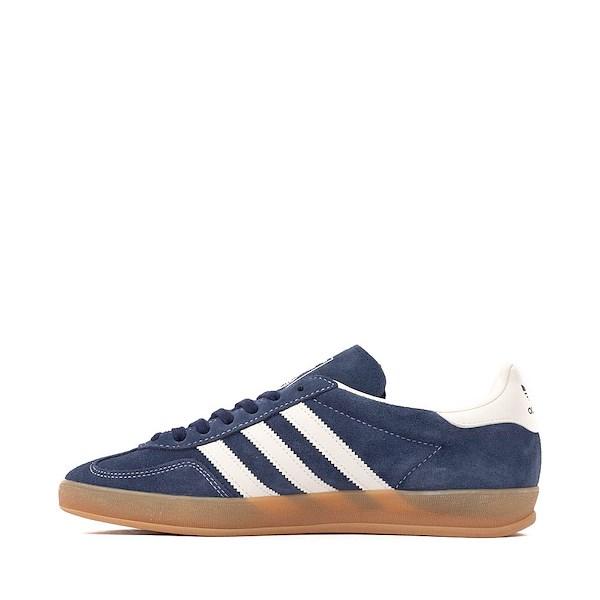 Mens adidas Gazelle Indoor Athletic Shoe - Night Indigo / Off White / Gold Metallic Product Image