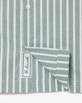 Relaxed Fit Striped Short Sleeved Shirt Product Image