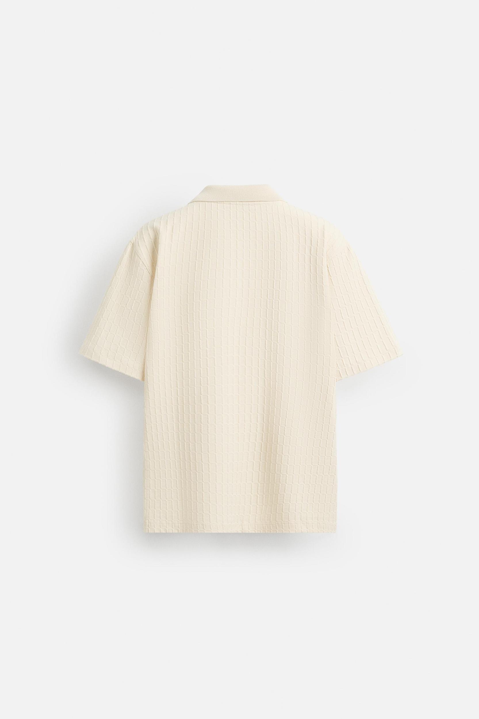 TEXTURED POLO Product Image