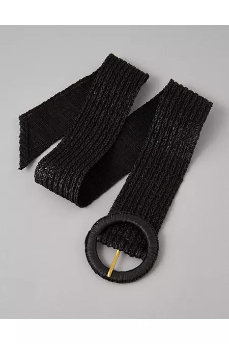 AE Wide Raffia Belt Women's Product Image