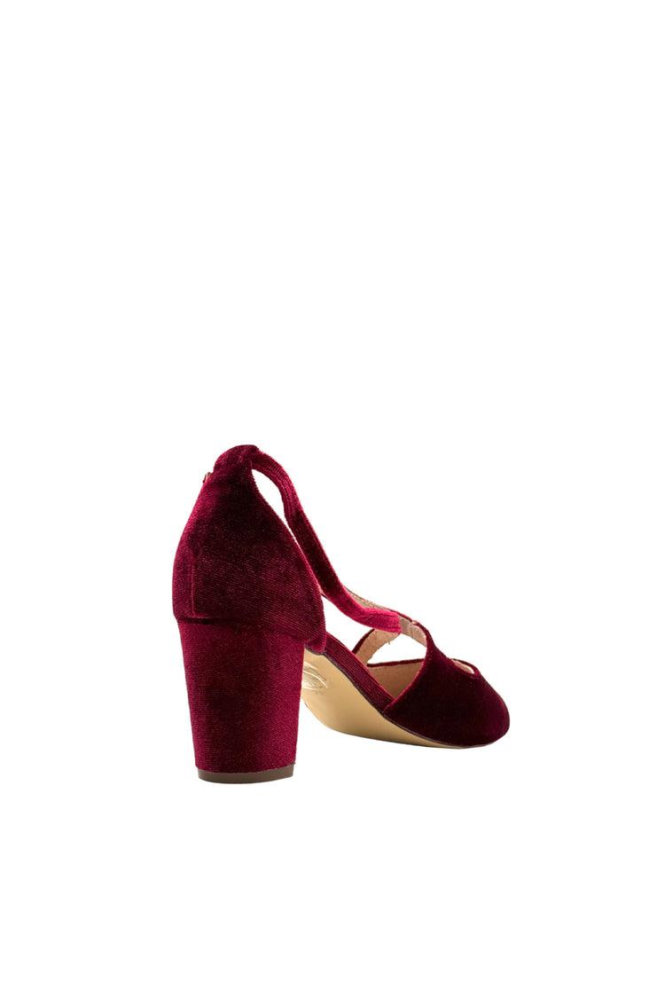 Oren Velvet Mary Jane Heels Product Image