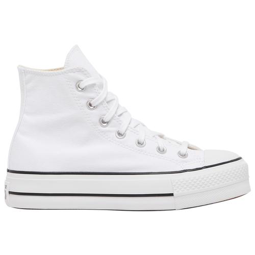 Converse Womens Converse All Star Platform Hi - Womens Shoes Black/White Product Image