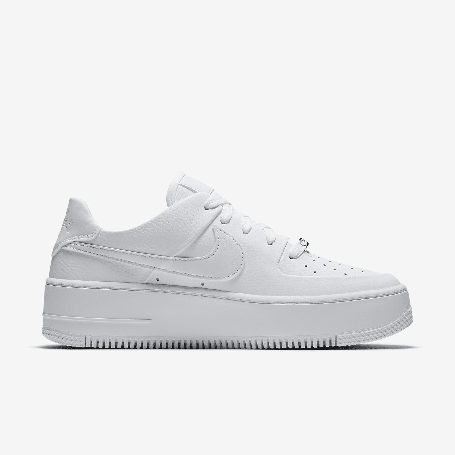 Nike Womens Air Force 1 Sage Low Shoes | AR5339-100 Product Image