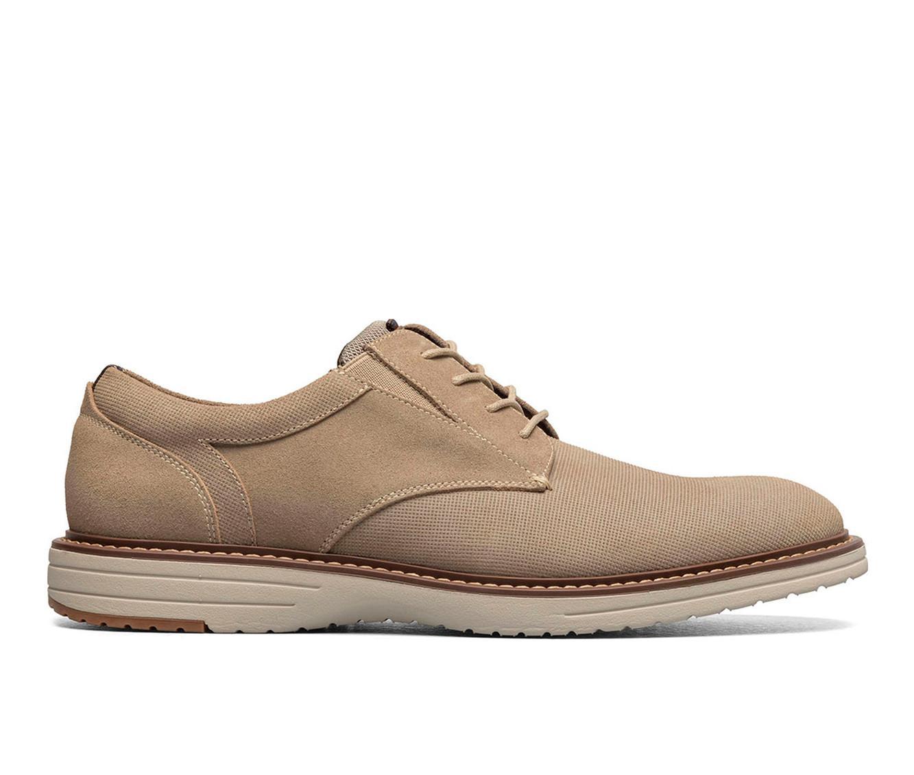 Men's Nunn Bush Griff Suede Plain Toe Oxford Oxfords Product Image