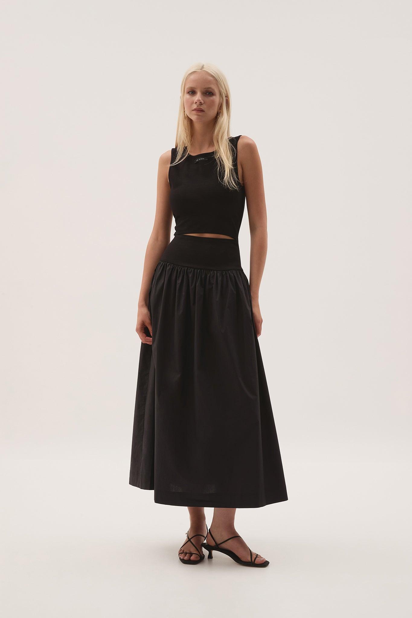 Daze One Shoulder Maxi Dress Product Image