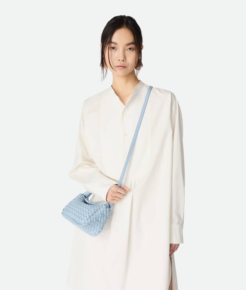 Women's Small Cobble Top Handle in Ice Product Image