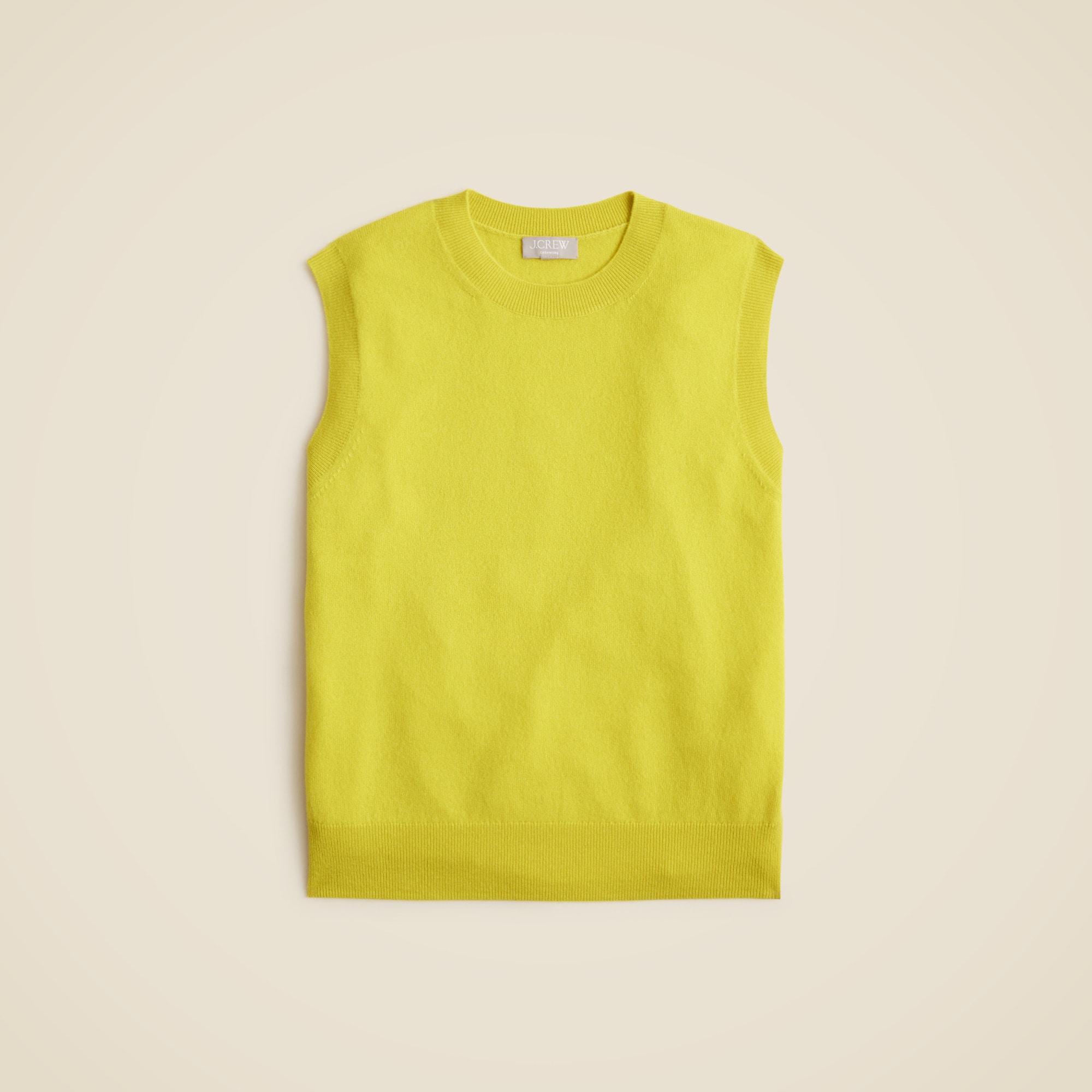 Cashmere relaxed sweater shell Product Image