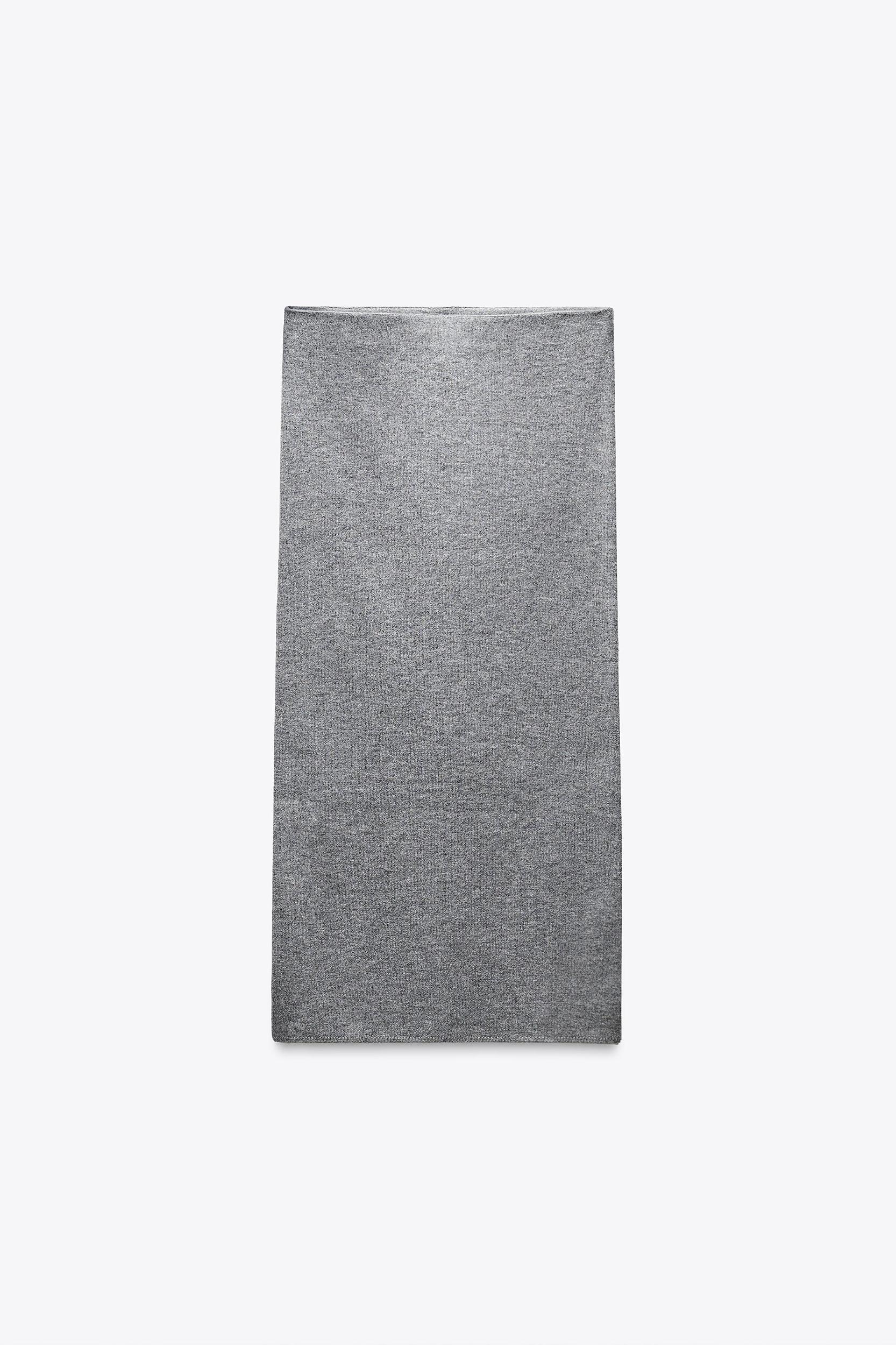 BASIC KNIT MIDI SKIRT Product Image