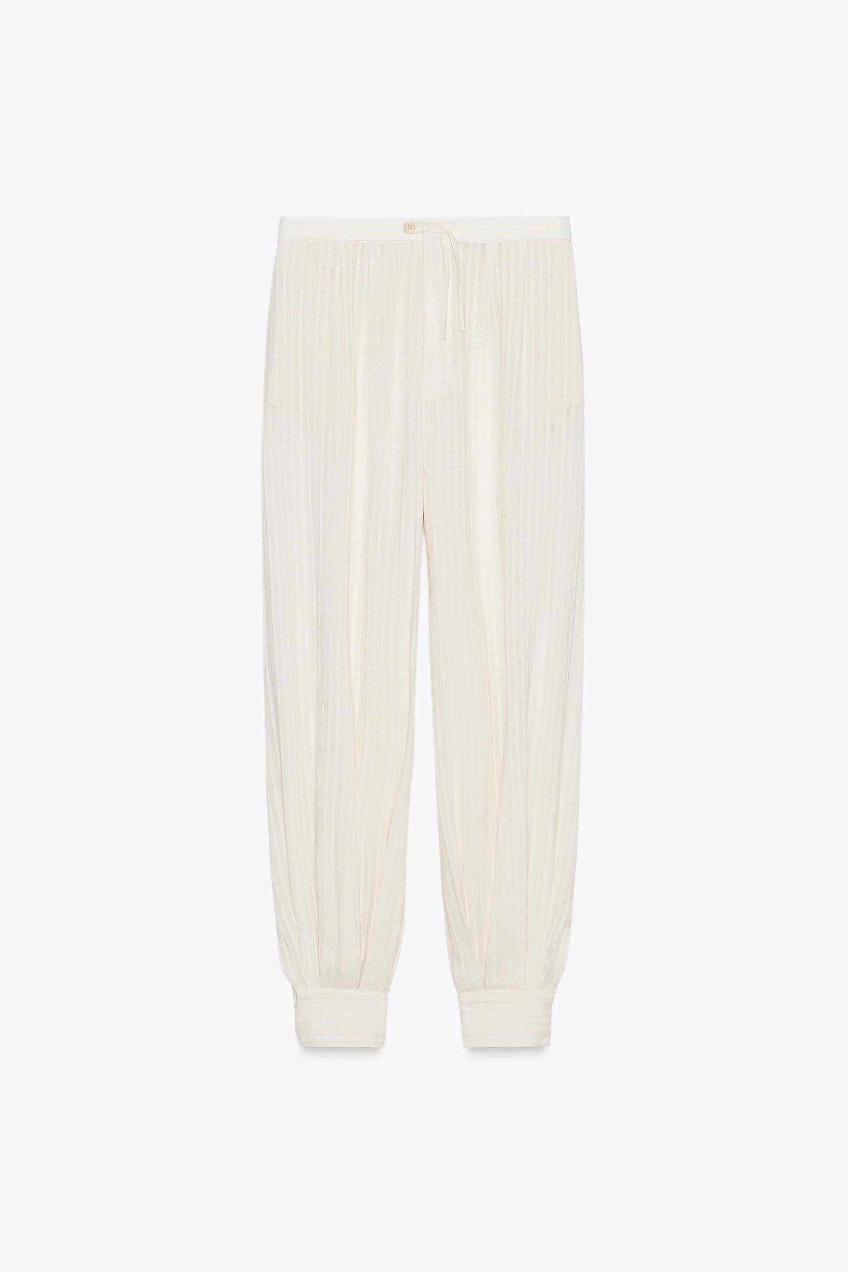 ZW COLLECTION STRIPED CUFF PANTS Product Image