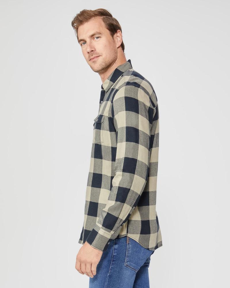 PAIGE Everette Shirt-Silver Ink Product Image