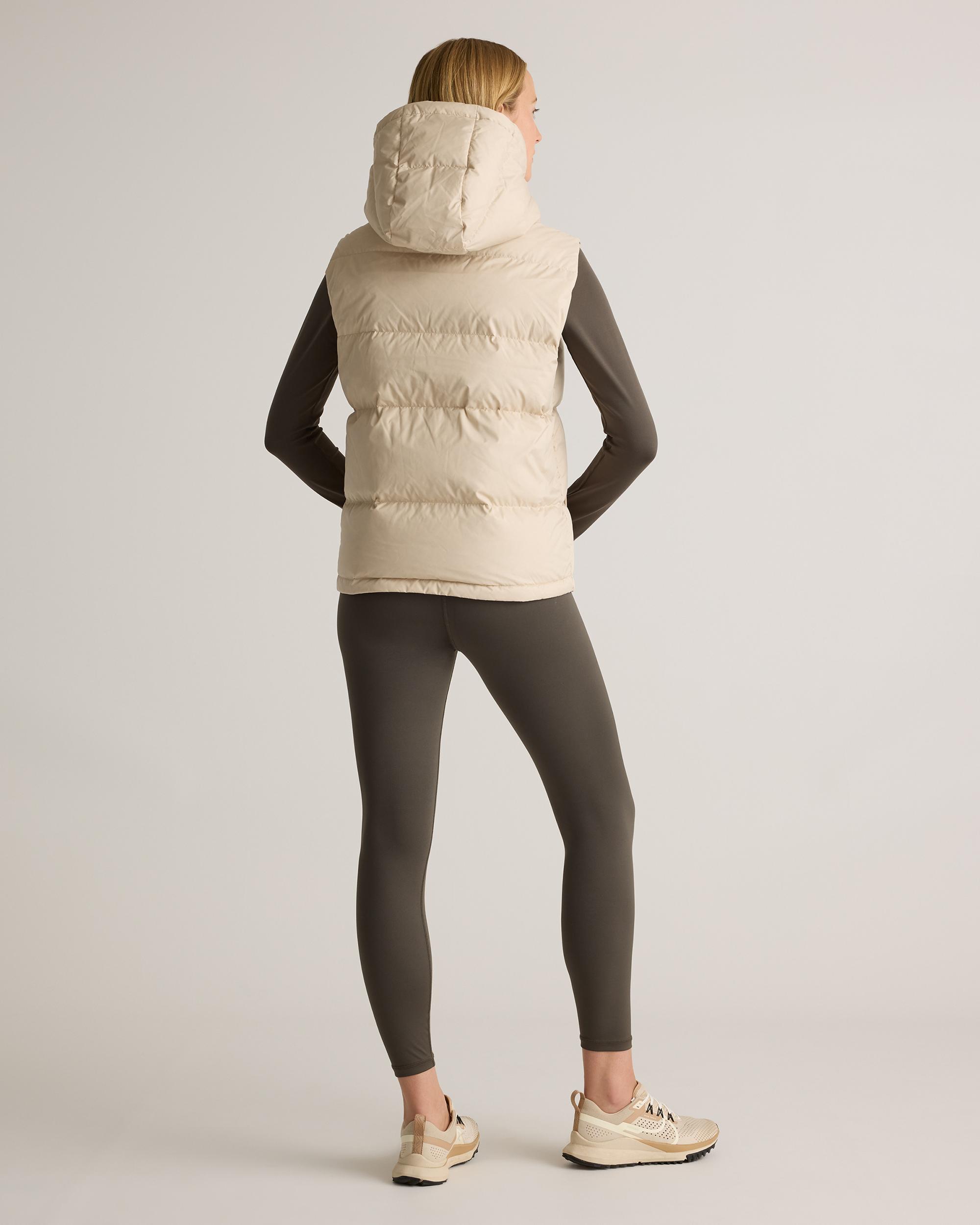 Quince | Women's Responsible Down Puffer Vest Size XS, Recycled Polyester Product Image