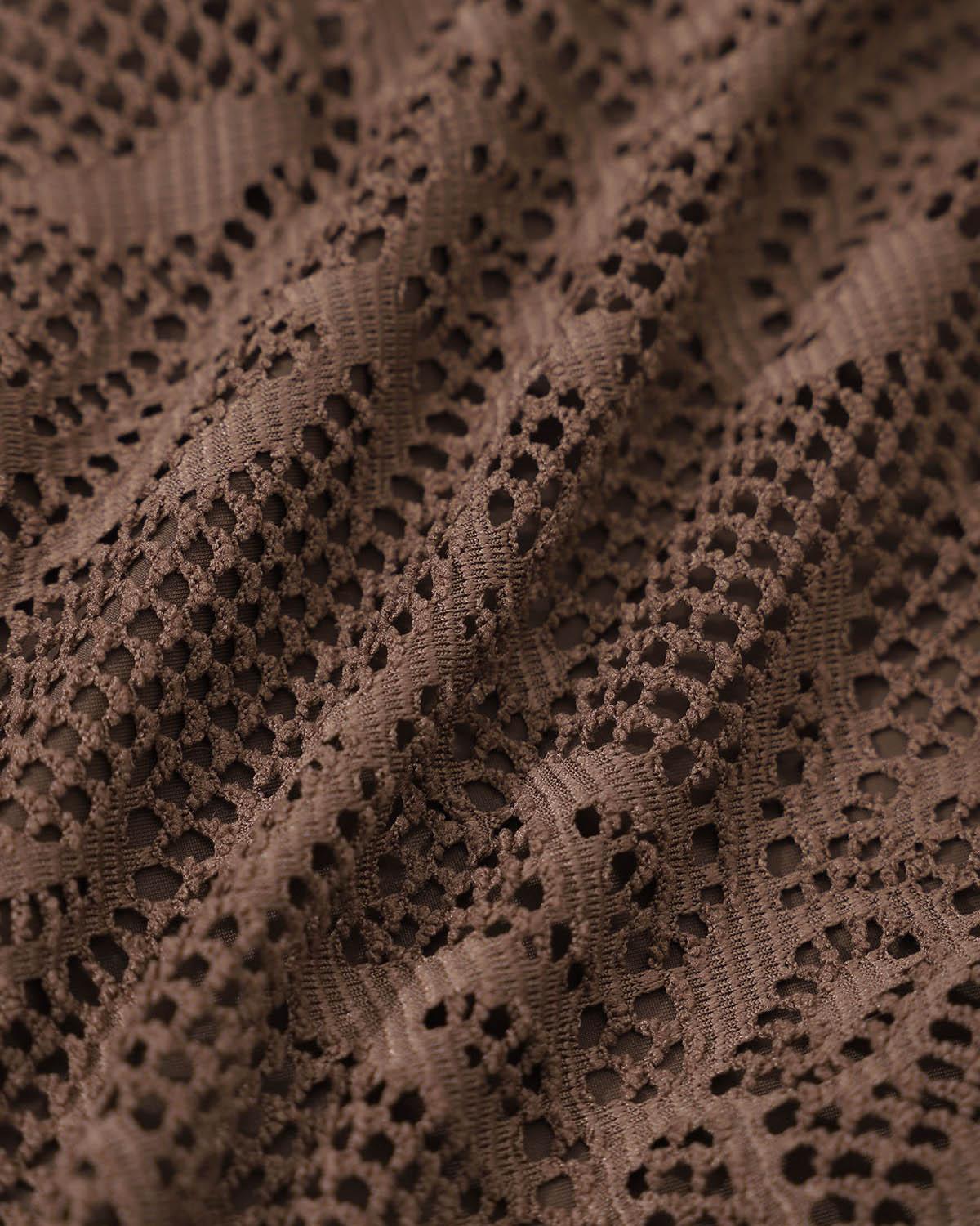 Brown Mesh Underwire Bikini Set Product Image