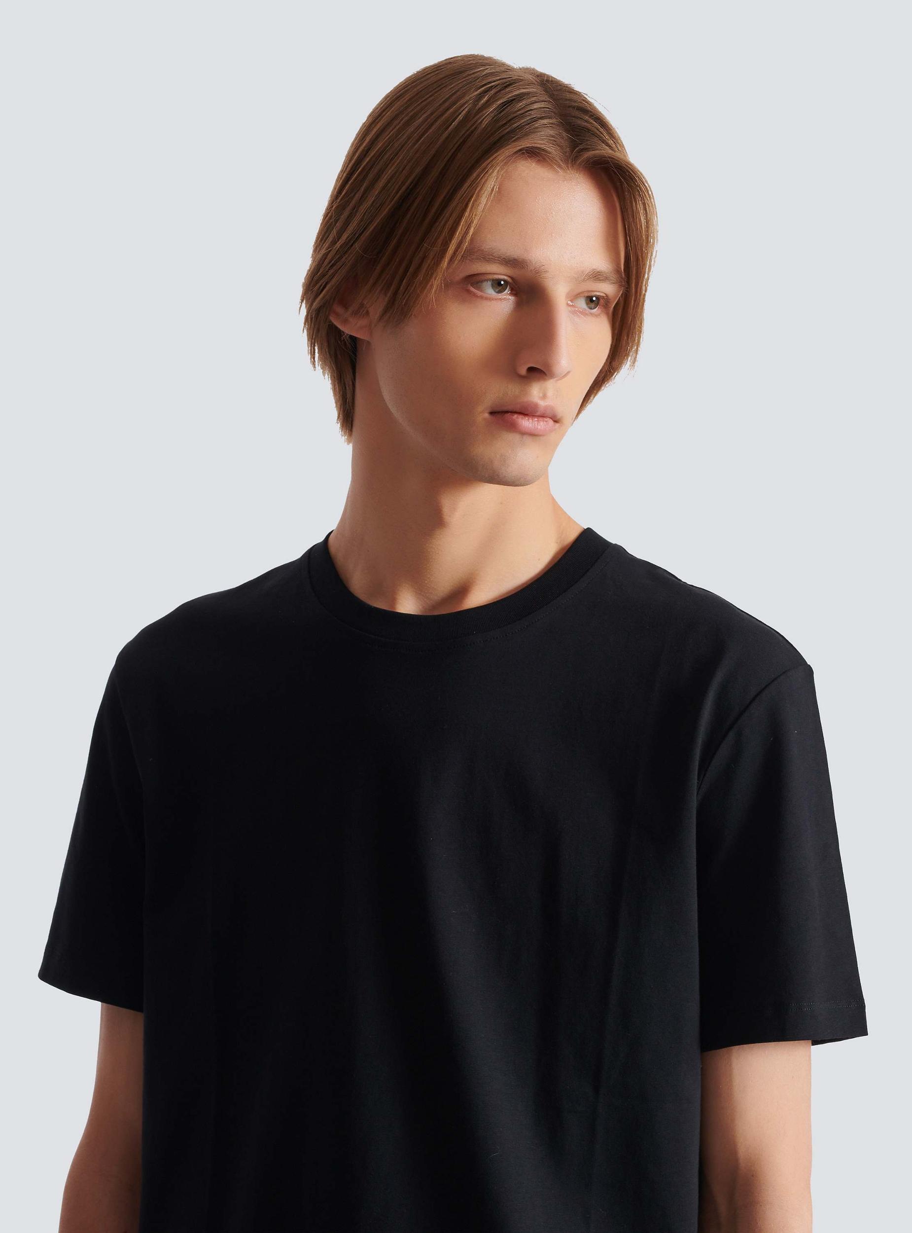 Small Balmain Stamp printed T-shirt Product Image