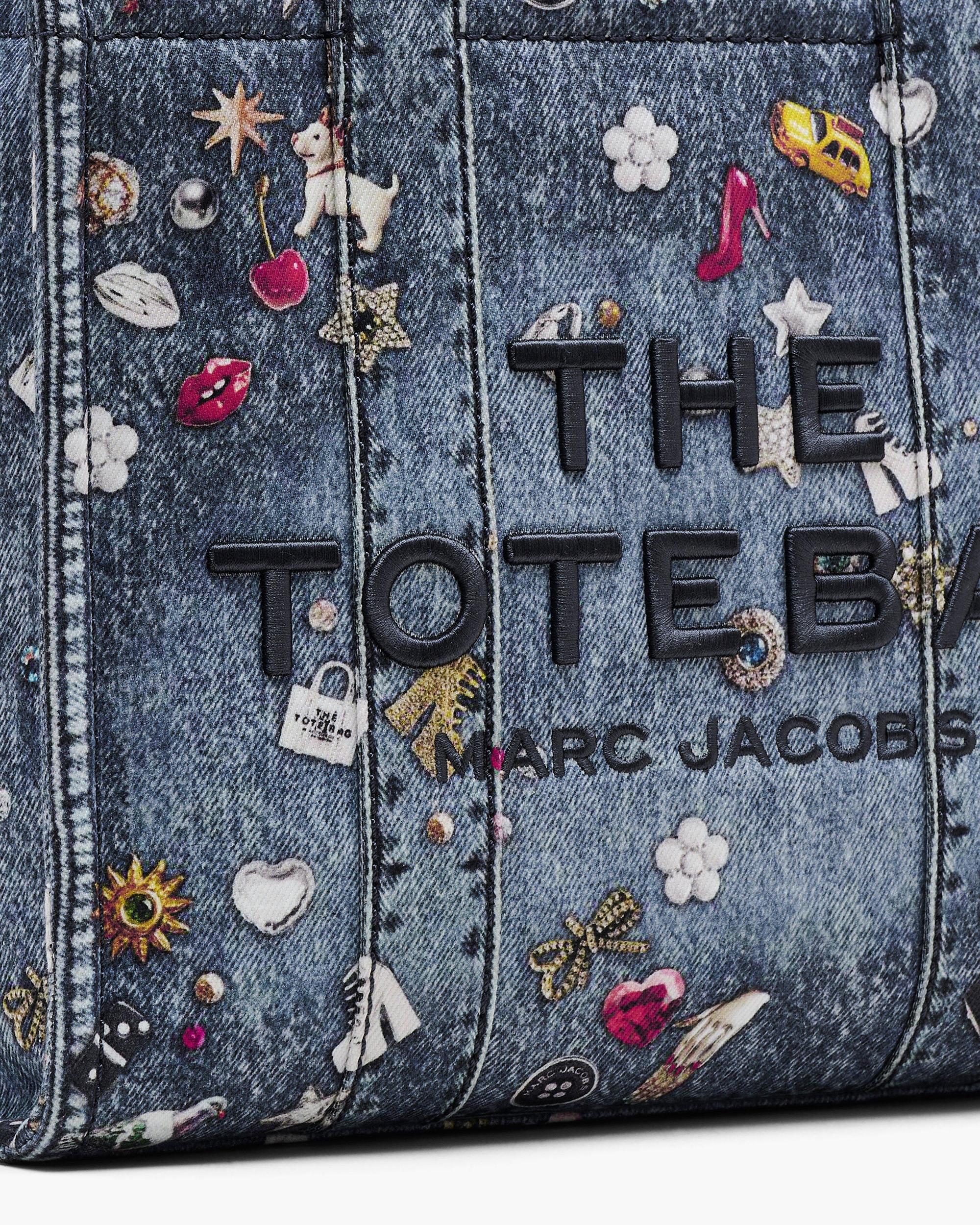 The Trompe L'Oeil Trinket Canvas Medium Tote Bag Product Image