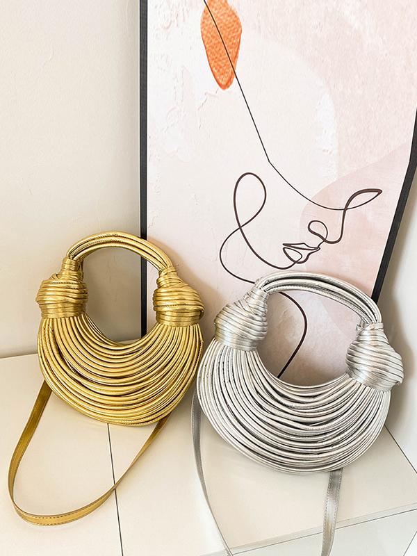 Geometric Zipper Handbags Product Image